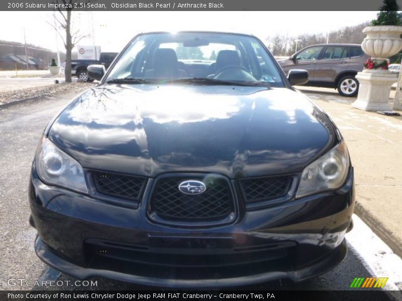 Obsidian Black Pearl / Anthracite Black 2006 Subaru Impreza 2.5i Sedan