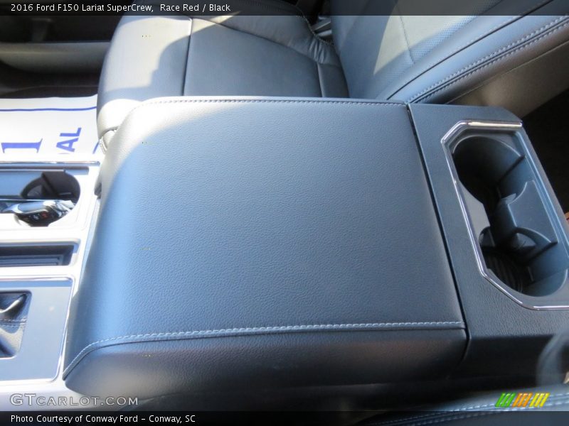 Race Red / Black 2016 Ford F150 Lariat SuperCrew