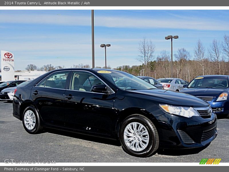 Attitude Black Metallic / Ash 2014 Toyota Camry L