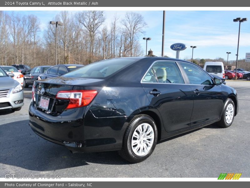 Attitude Black Metallic / Ash 2014 Toyota Camry L