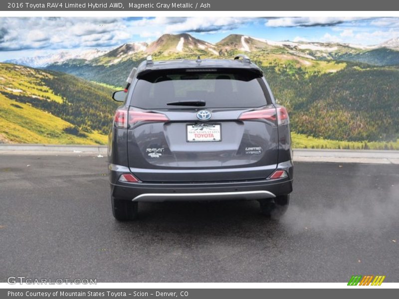 Magnetic Gray Metallic / Ash 2016 Toyota RAV4 Limited Hybrid AWD
