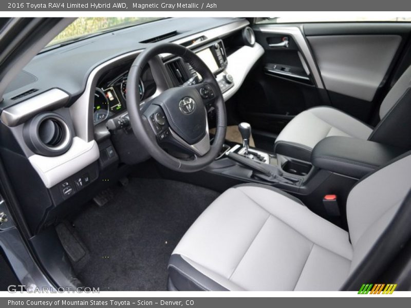 Ash Interior - 2016 RAV4 Limited Hybrid AWD 