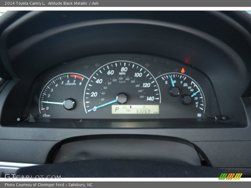 Attitude Black Metallic / Ash 2014 Toyota Camry L