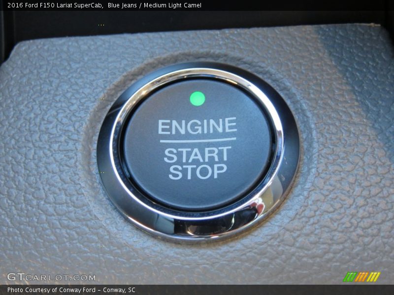 Controls of 2016 F150 Lariat SuperCab