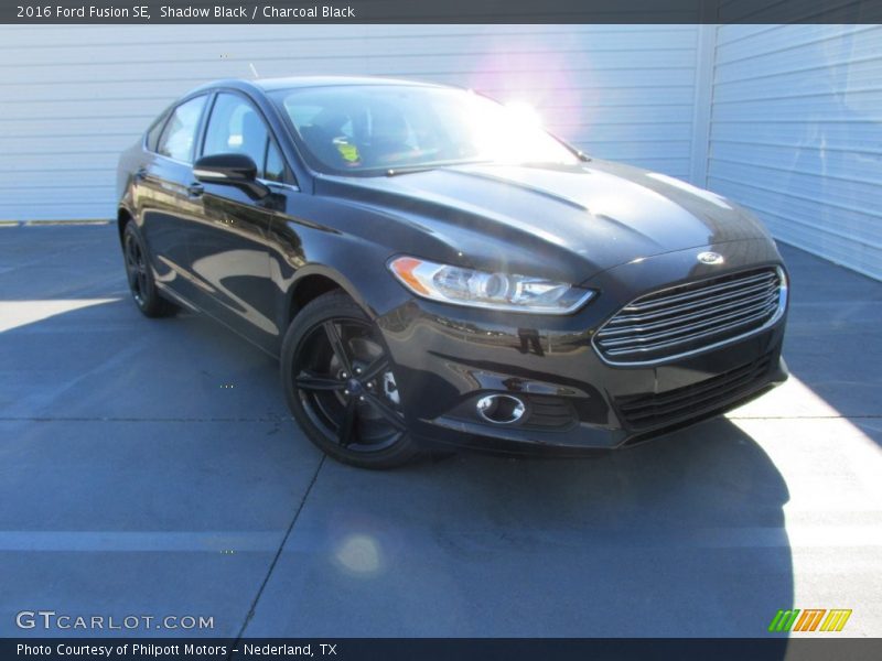 Shadow Black / Charcoal Black 2016 Ford Fusion SE