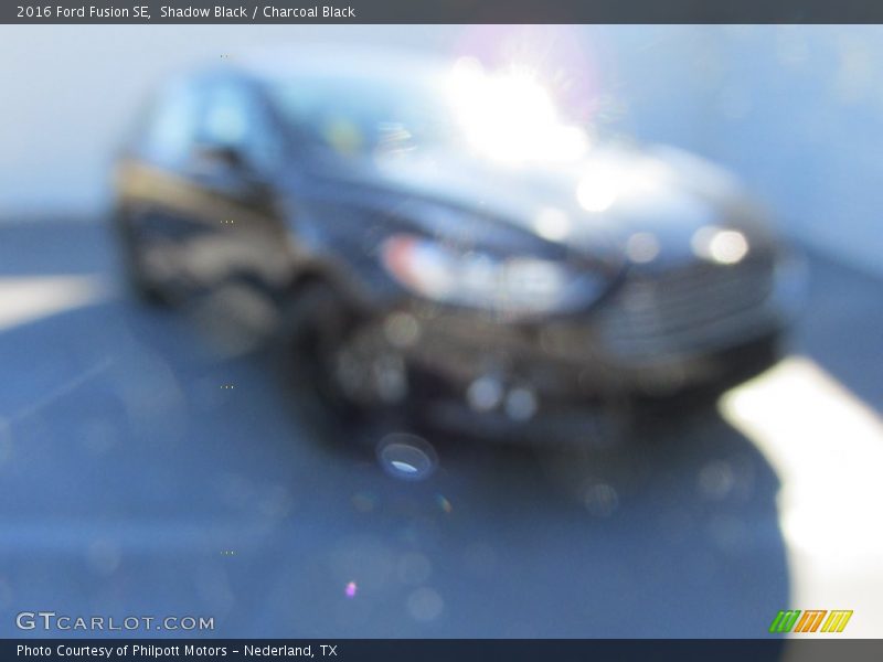 Shadow Black / Charcoal Black 2016 Ford Fusion SE