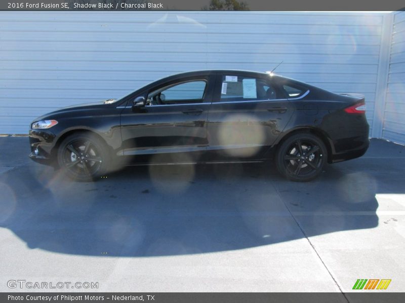 Shadow Black / Charcoal Black 2016 Ford Fusion SE