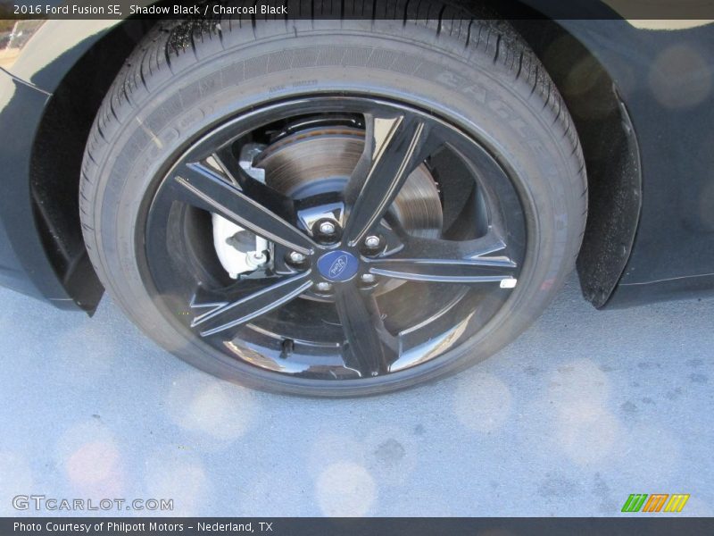 Shadow Black / Charcoal Black 2016 Ford Fusion SE
