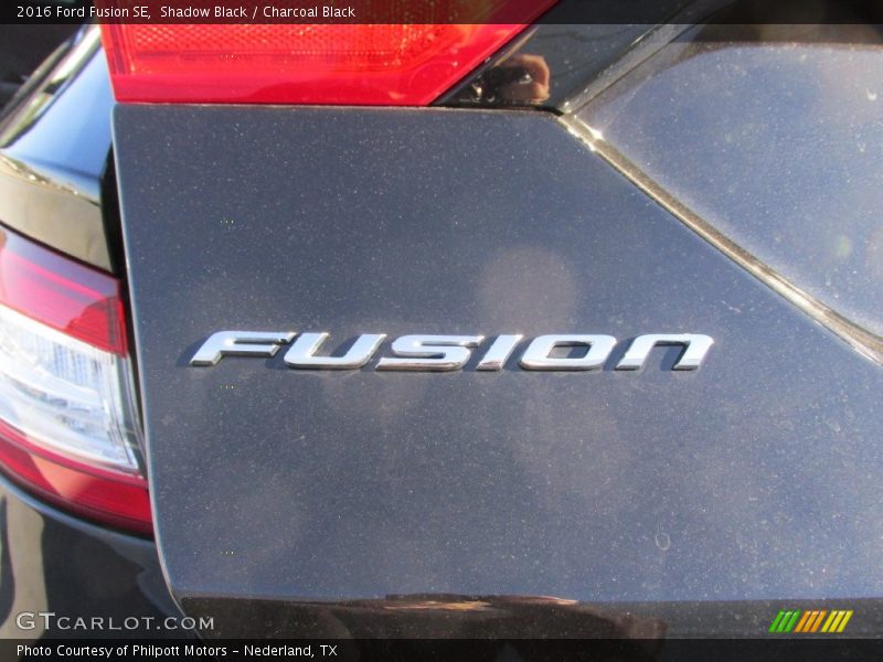Shadow Black / Charcoal Black 2016 Ford Fusion SE