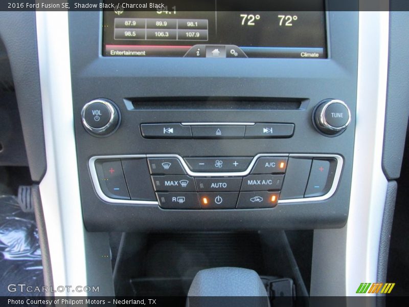 Shadow Black / Charcoal Black 2016 Ford Fusion SE
