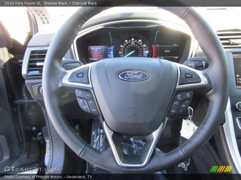 Shadow Black / Charcoal Black 2016 Ford Fusion SE