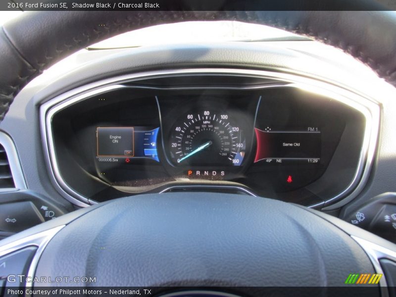 Shadow Black / Charcoal Black 2016 Ford Fusion SE