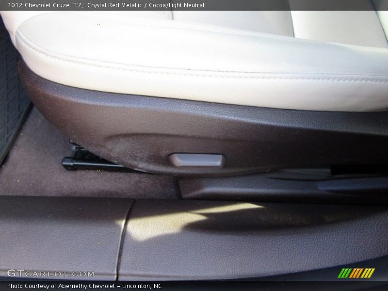 Crystal Red Metallic / Cocoa/Light Neutral 2012 Chevrolet Cruze LTZ