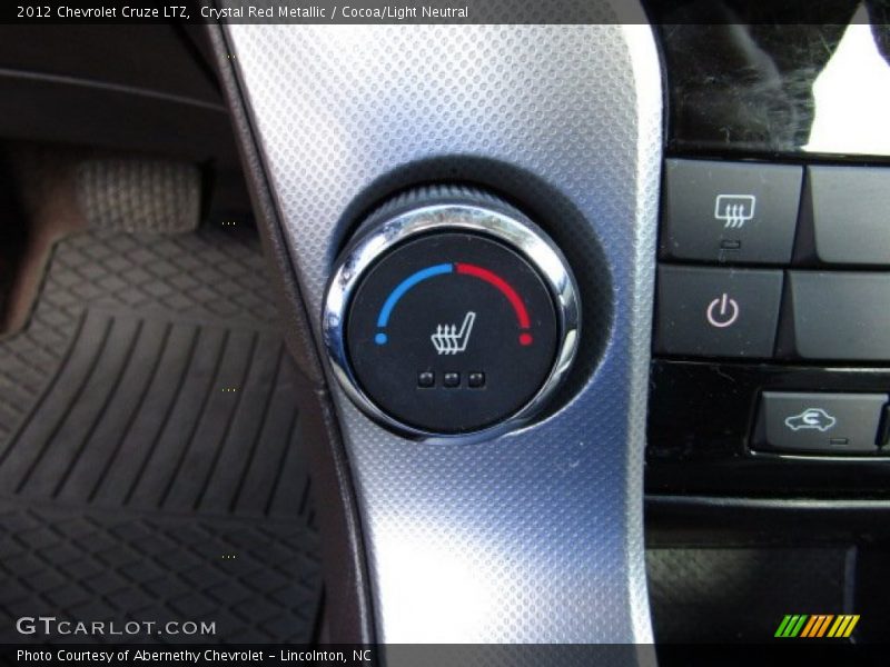 Crystal Red Metallic / Cocoa/Light Neutral 2012 Chevrolet Cruze LTZ