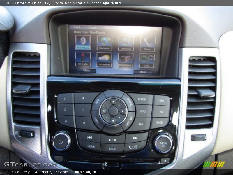 Crystal Red Metallic / Cocoa/Light Neutral 2012 Chevrolet Cruze LTZ