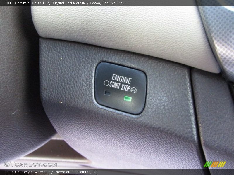 Crystal Red Metallic / Cocoa/Light Neutral 2012 Chevrolet Cruze LTZ