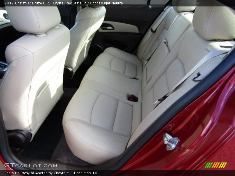 Crystal Red Metallic / Cocoa/Light Neutral 2012 Chevrolet Cruze LTZ
