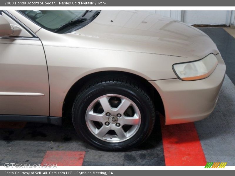 Naples Gold Metallic / Ivory 2000 Honda Accord SE Sedan