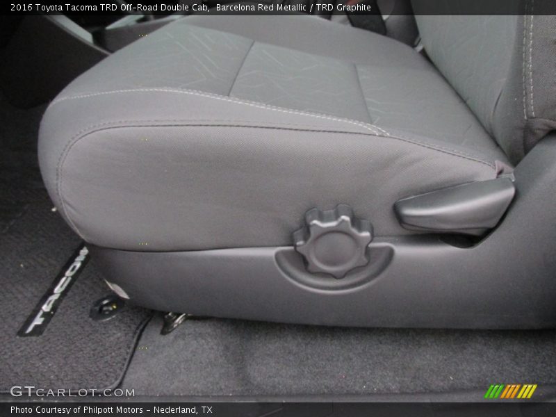 Barcelona Red Metallic / TRD Graphite 2016 Toyota Tacoma TRD Off-Road Double Cab