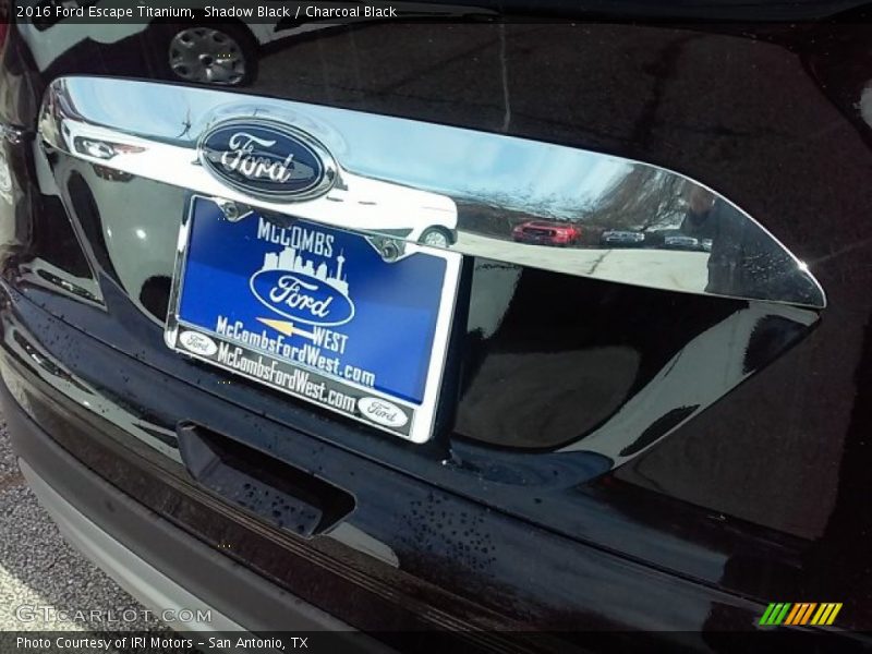 Shadow Black / Charcoal Black 2016 Ford Escape Titanium