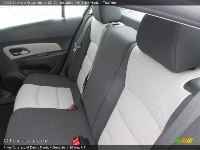 Summit White / Jet Black/Medium Titanium 2016 Chevrolet Cruze Limited LS