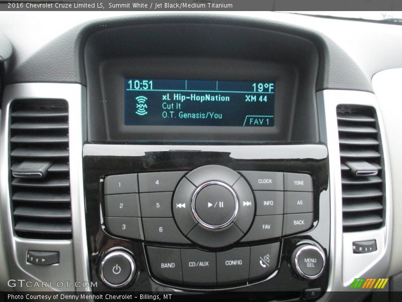 Summit White / Jet Black/Medium Titanium 2016 Chevrolet Cruze Limited LS