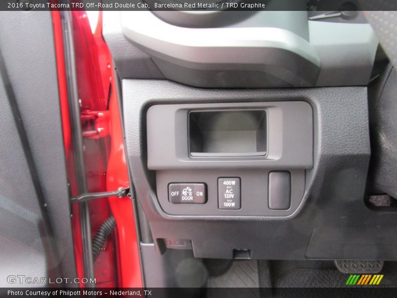 Barcelona Red Metallic / TRD Graphite 2016 Toyota Tacoma TRD Off-Road Double Cab