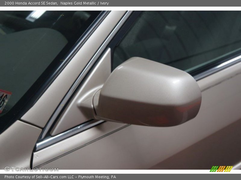 Naples Gold Metallic / Ivory 2000 Honda Accord SE Sedan