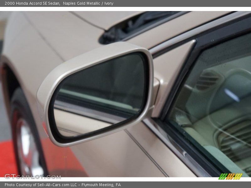 Naples Gold Metallic / Ivory 2000 Honda Accord SE Sedan