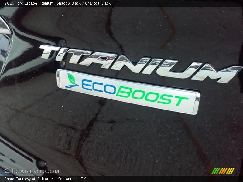 Shadow Black / Charcoal Black 2016 Ford Escape Titanium