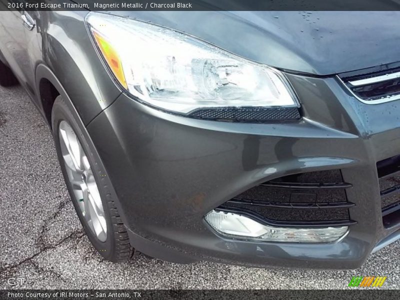 Magnetic Metallic / Charcoal Black 2016 Ford Escape Titanium