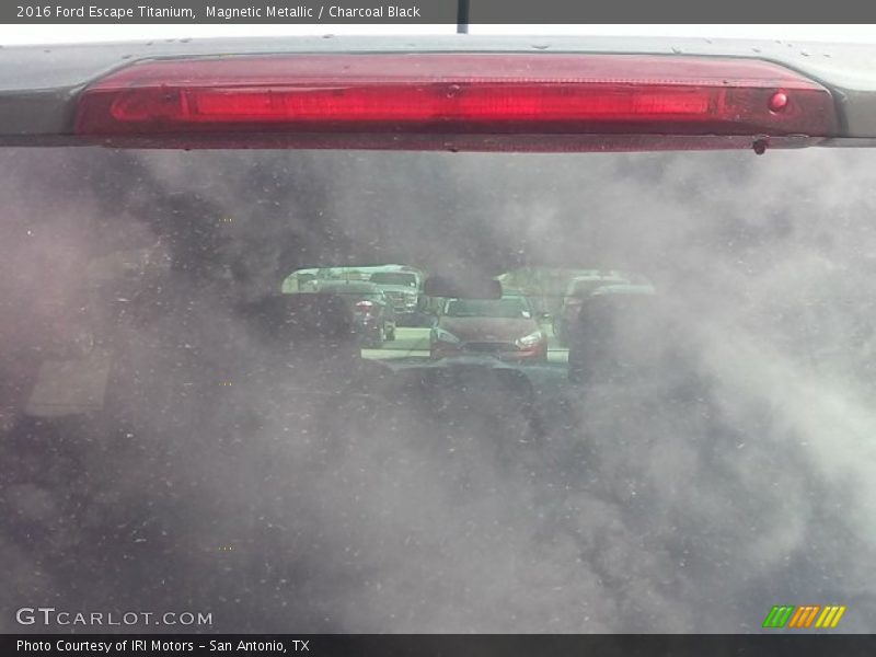 Magnetic Metallic / Charcoal Black 2016 Ford Escape Titanium