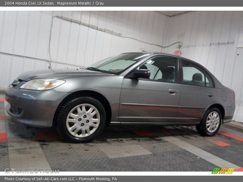Magnesium Metallic / Gray 2004 Honda Civic LX Sedan