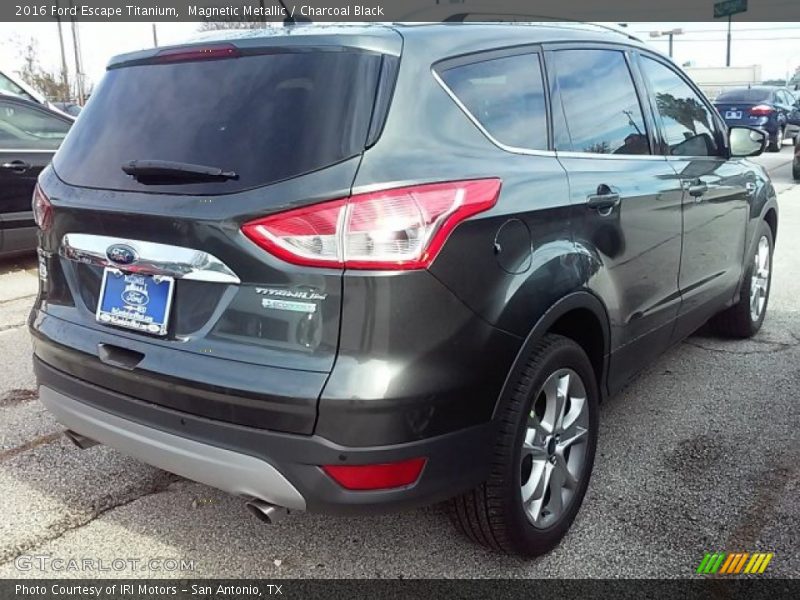 Magnetic Metallic / Charcoal Black 2016 Ford Escape Titanium