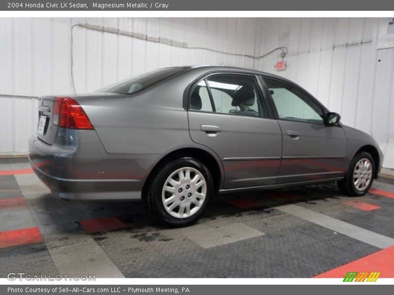 Magnesium Metallic / Gray 2004 Honda Civic LX Sedan