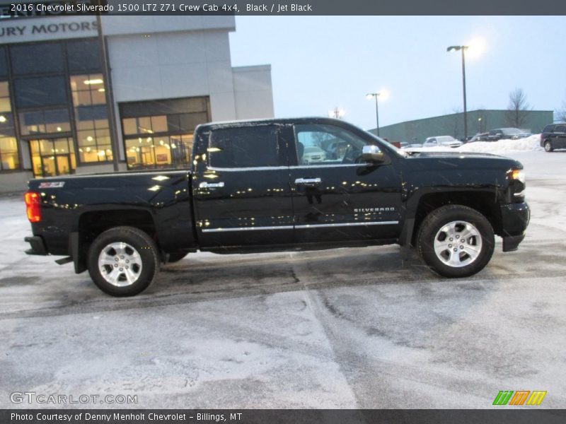 Black / Jet Black 2016 Chevrolet Silverado 1500 LTZ Z71 Crew Cab 4x4