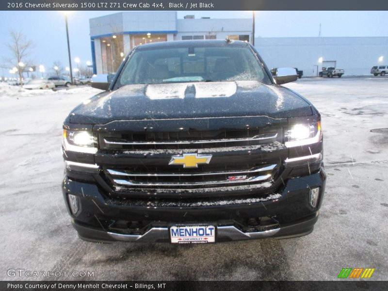 Black / Jet Black 2016 Chevrolet Silverado 1500 LTZ Z71 Crew Cab 4x4