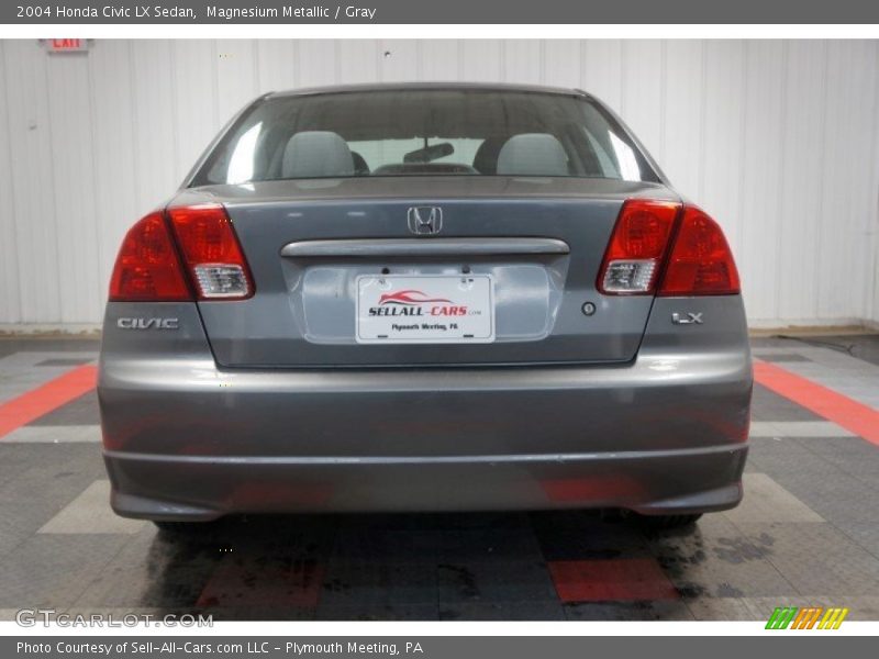 Magnesium Metallic / Gray 2004 Honda Civic LX Sedan