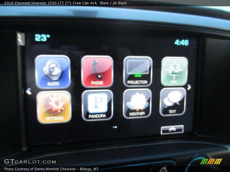 Black / Jet Black 2016 Chevrolet Silverado 1500 LTZ Z71 Crew Cab 4x4