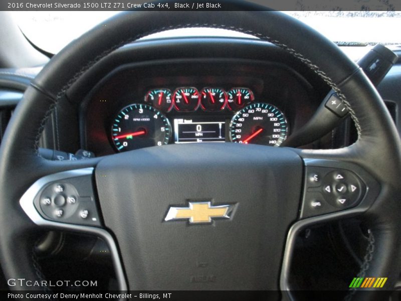 Black / Jet Black 2016 Chevrolet Silverado 1500 LTZ Z71 Crew Cab 4x4