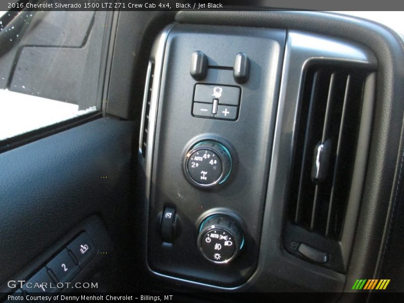 Black / Jet Black 2016 Chevrolet Silverado 1500 LTZ Z71 Crew Cab 4x4