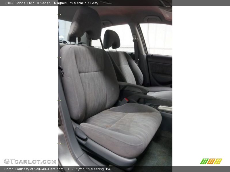 Magnesium Metallic / Gray 2004 Honda Civic LX Sedan
