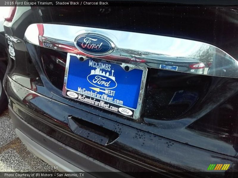 Shadow Black / Charcoal Black 2016 Ford Escape Titanium