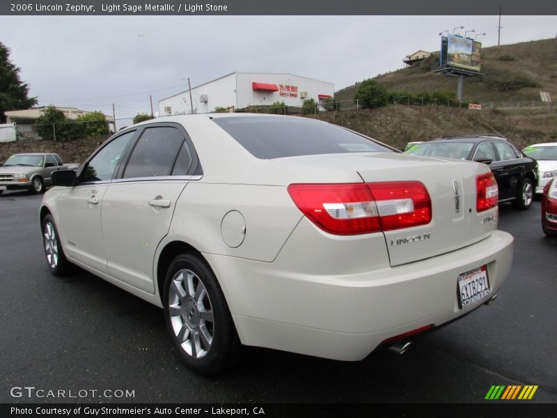Light Sage Metallic / Light Stone 2006 Lincoln Zephyr