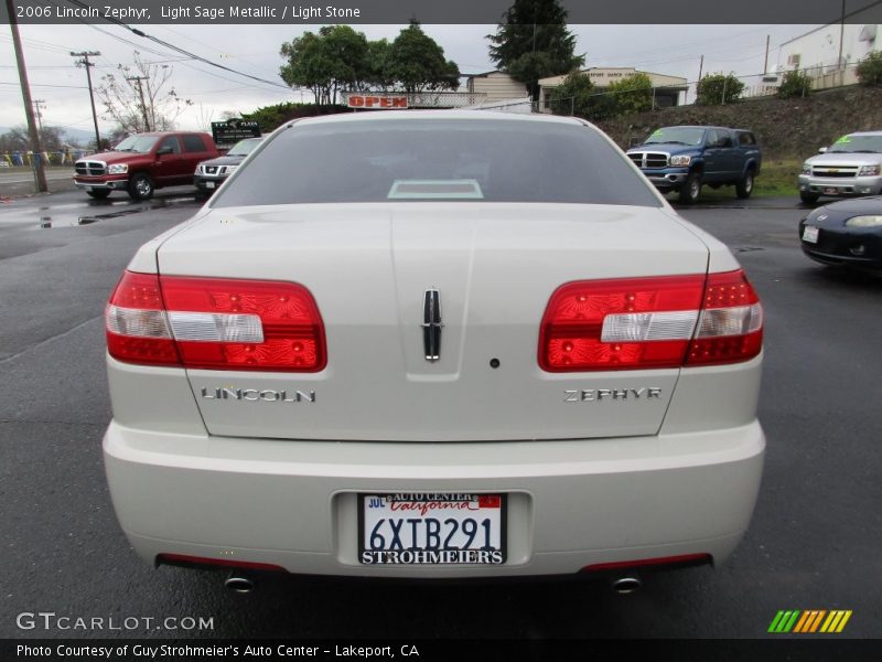 Light Sage Metallic / Light Stone 2006 Lincoln Zephyr