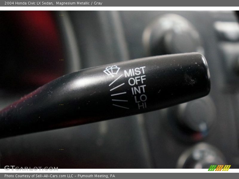 Magnesium Metallic / Gray 2004 Honda Civic LX Sedan