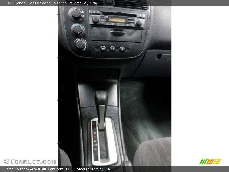 Magnesium Metallic / Gray 2004 Honda Civic LX Sedan