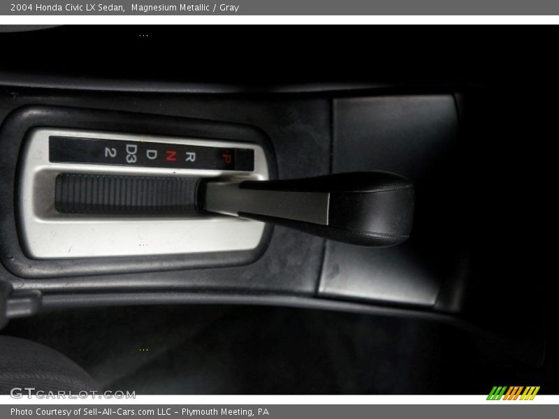 Magnesium Metallic / Gray 2004 Honda Civic LX Sedan