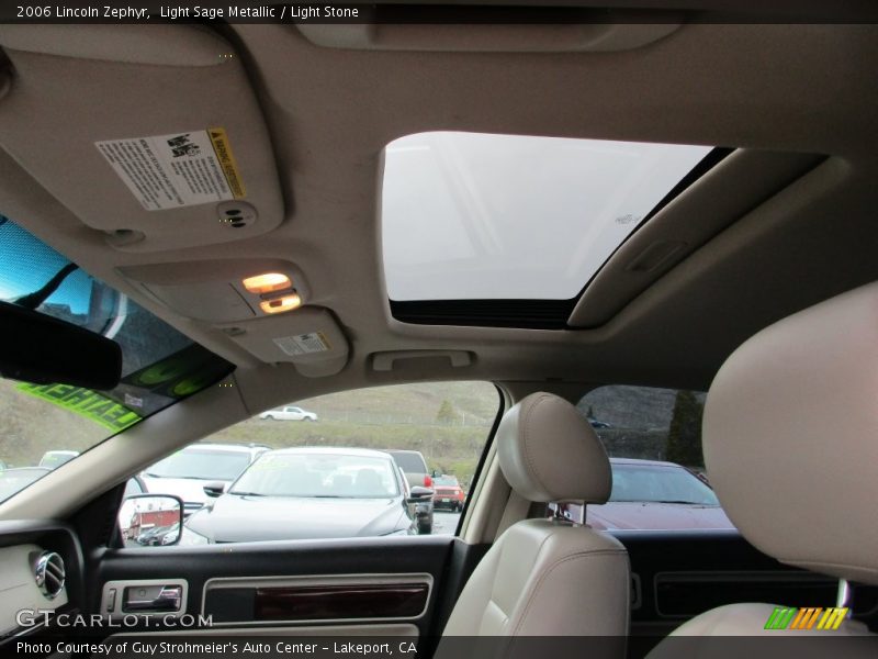 Light Sage Metallic / Light Stone 2006 Lincoln Zephyr