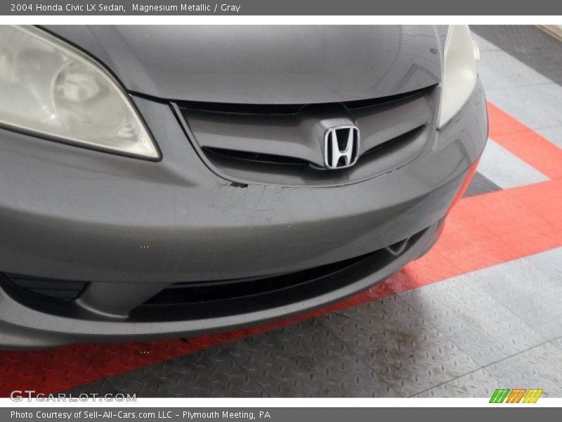 Magnesium Metallic / Gray 2004 Honda Civic LX Sedan